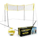 Crossnet Ultimate Bundle Square Volleyball Net Set