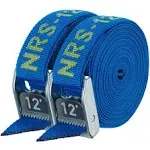 NRS 1" HD Tie-Down Straps - Iconic Blue - 4' Pair