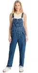 Free People Women's Denim Ziggy Overalls