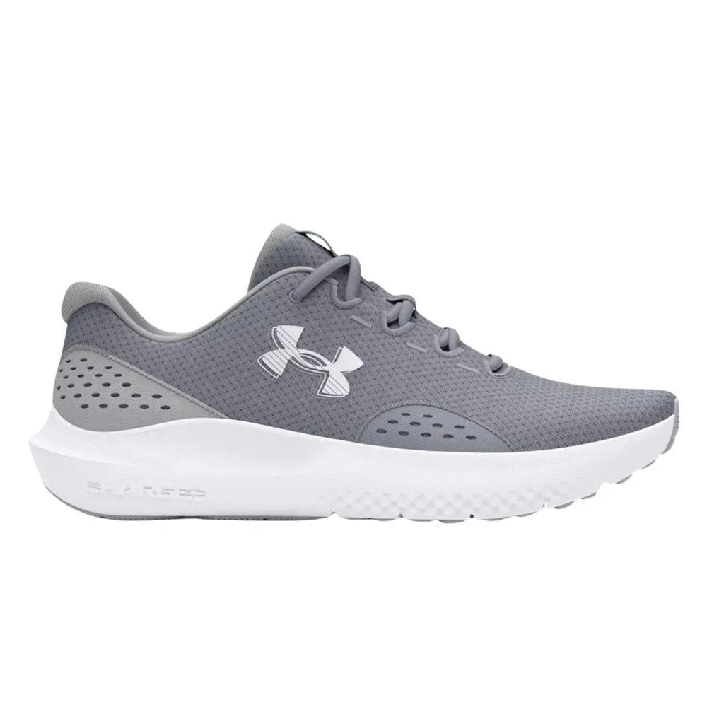 Men's Surge 4 Running Shoes - Gray, 8.5, Under Armour