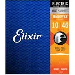 Elixir Light Nanoweb Electric Guitar Strings