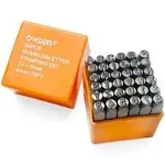 OWDEN Professional 36Pcs. Steel Metal Stamp Set