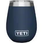 Yeti Rambler 10 oz Wine Tumbler with Maglisder Lid Navy