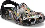 Crocs Classic Vera Bradley Harry Potter Clog, Black/Multi, M13