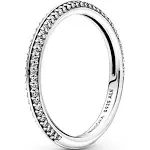 Pandora Me Silver Pavé Ring - 54