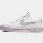 New Nike Women&#039;s Court Legacy Lift Shoes - Smoky Mauve (DM7590-105)