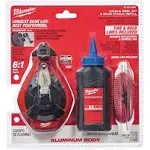 Milwaukee 48-22-3993 100&#039; Precision Line Chalk Reel Kit  Blue Chalk NEW IN BOX