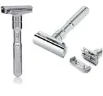 Merkur FUTUR Adjustable Safety Razor, Chrome Finish, MK-701001