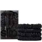 Slip Black Skinny Silk Scrunchies