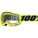 100% Accuri 2 Enduro Yellow Clear Dual