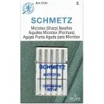 Schmetz Sharp Microtex Machine Needles Size 90/14