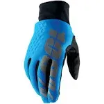 100% Hydromatic Brisker Gloves (Medium, Blue)