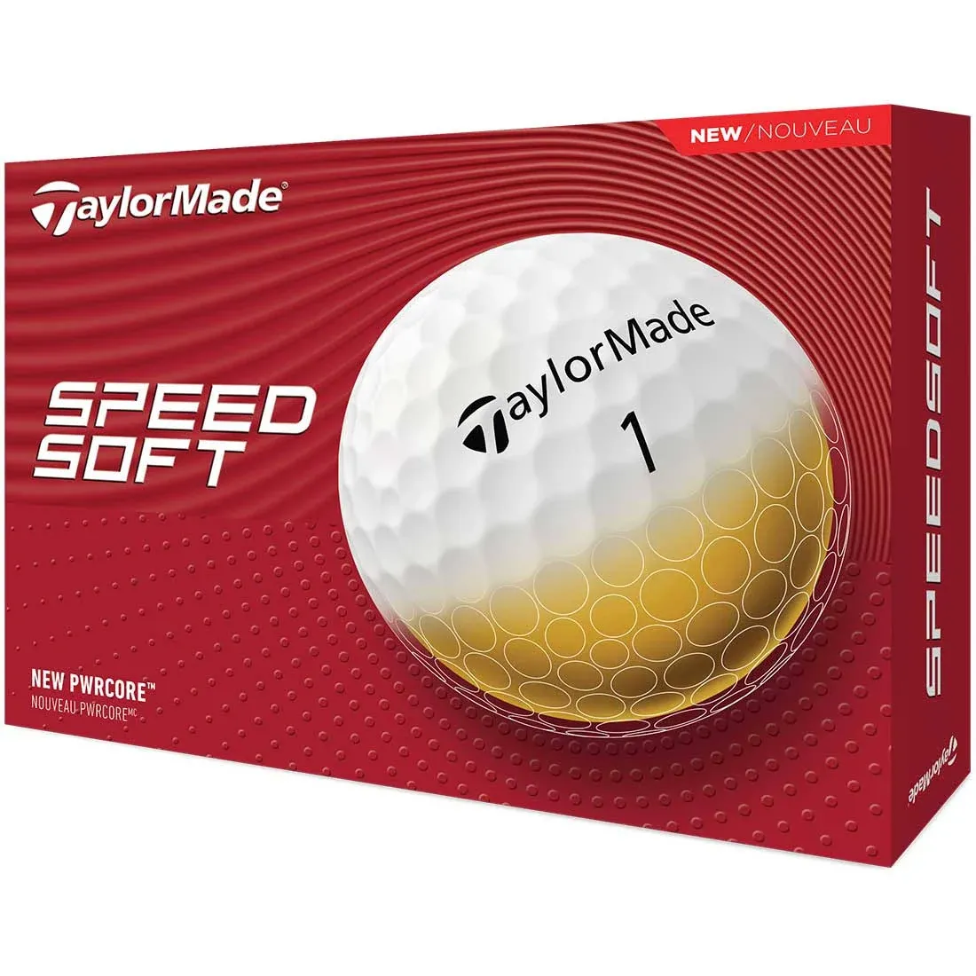 TaylorMade 2024 SpeedSoft Golf Balls Yellow