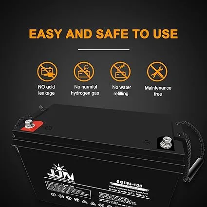 JJN 12V 100ah Lithium Battery 1280Wh Low Temp Cutoff LifePO4 Battery 100ah Deep Cycle Battery Built-in 100A BMS System Perfect for Solar Home Energy Storage RV Camper Off Grid