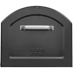 Architectural Mailboxes Centennial Post-Mount Mailbox Black - Extra Large