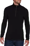 Smartwool Men's Classic Thermal Merino Base Layer Pattern 1/4 Zip