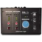 Solid State Logic SSL 2 USB Audio Interface - 24 bit/192 kHz, 2-in 2-out, with SSL Legacy 4K Analogue Enhancement and included SSL Software Production Pack