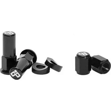 Dubya Rim Lock Nut & Valve Cap Kit 68-051B