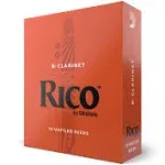 Rico by D'Addario Bb Clarinet Reeds 10-Pack