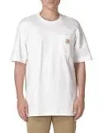 Carhartt Men's Workwear Pocket Short Sleeve T-Shirt, White, 3XL