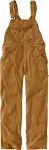 Women's Crawford Carhartt Brown Double Front Bib Overalls