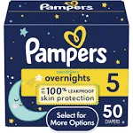 Pampers Swaddlers Overnight Diapers Size 7 36 Count