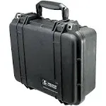 Pelican 1400 Watertight Hard Protector Case without Foam, Black