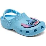 Crocs Kids' Disney Stitch Classic Clog, Blue, C13