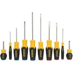 DEWALT Screwdriver Set, 10 Piece (DWHT62513) , YellowDEWALT Screwdriver Set, 10 Piece (DWHT62513) , Yellow