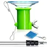 Stauber Best Bulb Changer (Green, with 9 ft Pole, Large Suction)