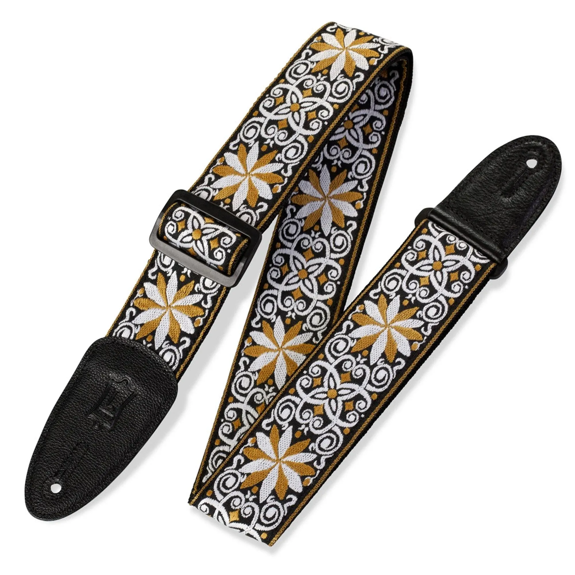 Levy's Leathers - M8HT-13 - 2" Wide Jacquard Guitar Strap.