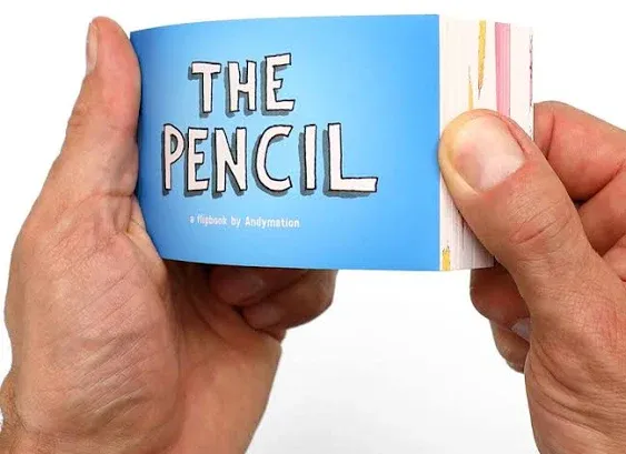 ANDYMATION Pencil Printed Flipbook