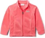 Columbia Girls' Benton Springs Fleece Jacket, XL, Bright Geranium