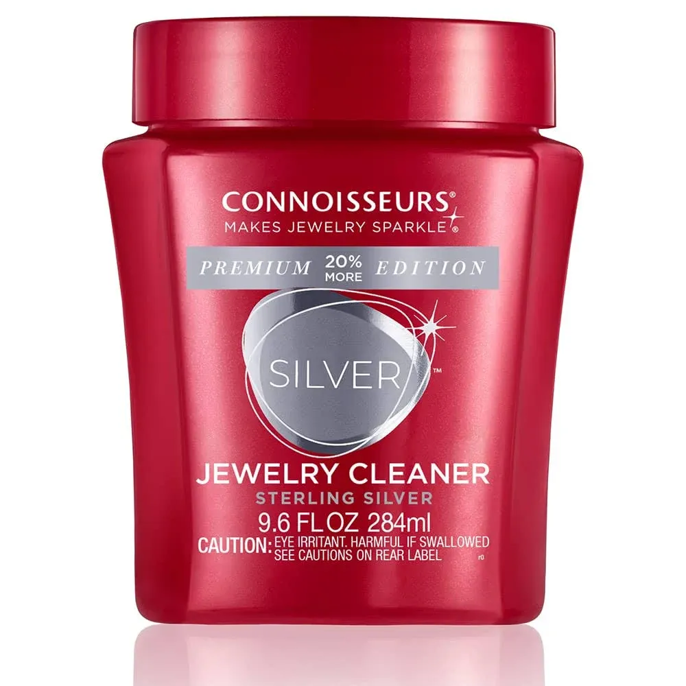 Connoisseurs Premium Edition Silver Jewelry Cleaner Solution Value Size 96 Ounce