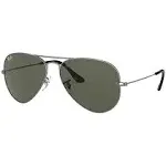 Aviator Classic Polarized Sunglasses - Crystal Green