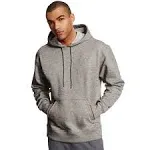 Champion Men's Powerblend Fleece Pullover Hoodie Oxford Grey / S