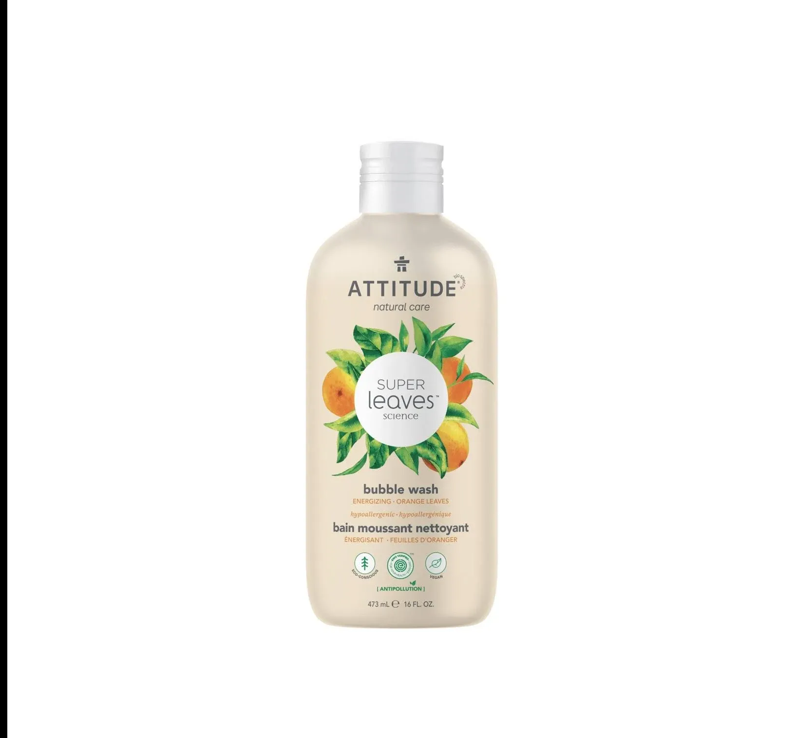 Attitude Bubble Wash - Orange Leaves