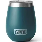 YETI Rambler 10 Oz Wine Tumbler with MagSlider Lid in Agave Teal