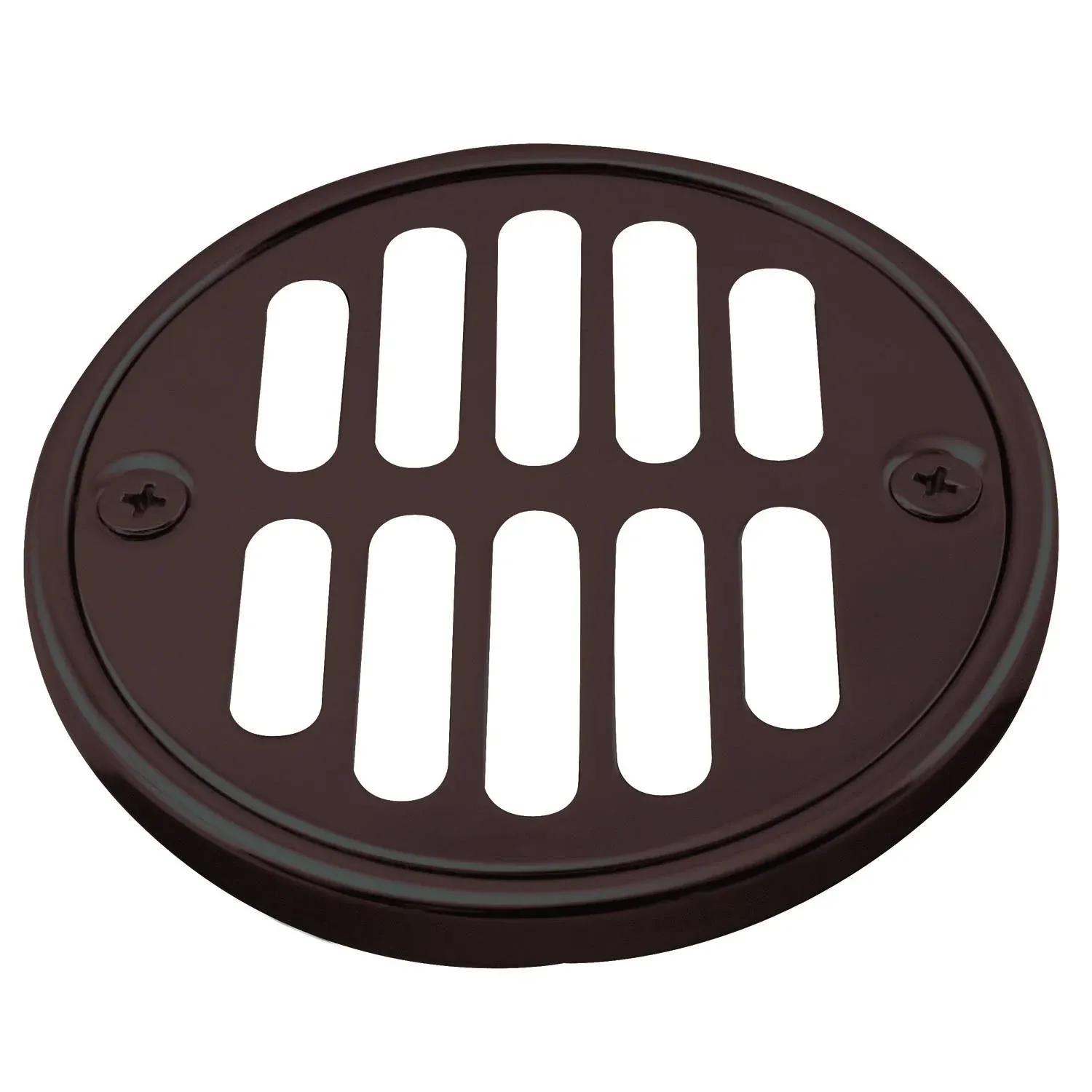 Westbrass Shower Strainer Set with Screws, Grill and Crown in Oil Rubbed Bronze