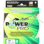 Power Pro Braided Spectra Line 50lb by 500yds Green (1337)