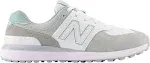 New Balance Women's 574 Greens Golf Shoes, Size 9.5, White/Grey