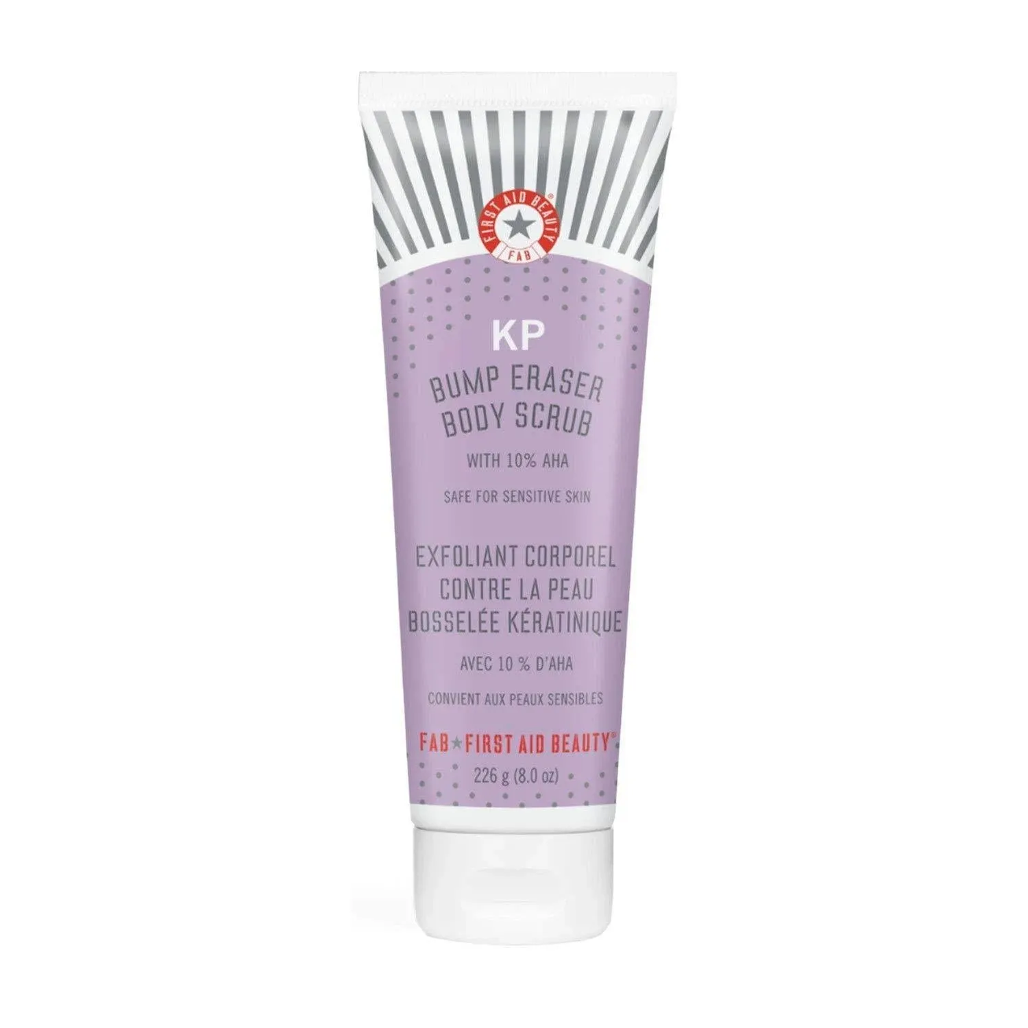 First Aid Beauty KP Bump Eraser Body Scrub with 10% AHA 226g