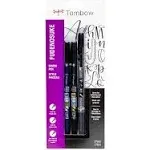 Tombow Fudenosuke Brush Pens 3-Pack