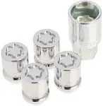 McGard® 24157 - Chrome Silver Cone Seat Wheel Lock Set