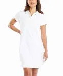 Nautica Women's Easy Classic Short Sleeve Stretch Cotton Polo Dress