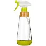 Full Circle Bottle Service Green Refillable Glass Spray Bottle 16 oz