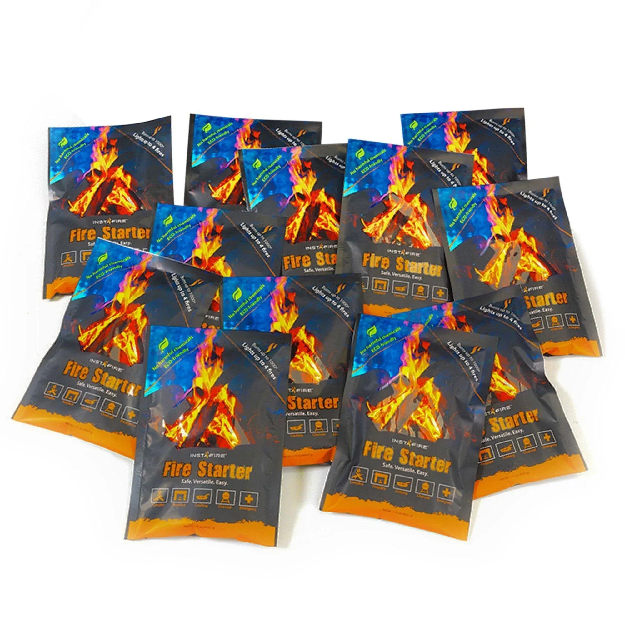 InstaFire Fire Starter Pouches (12 packs)