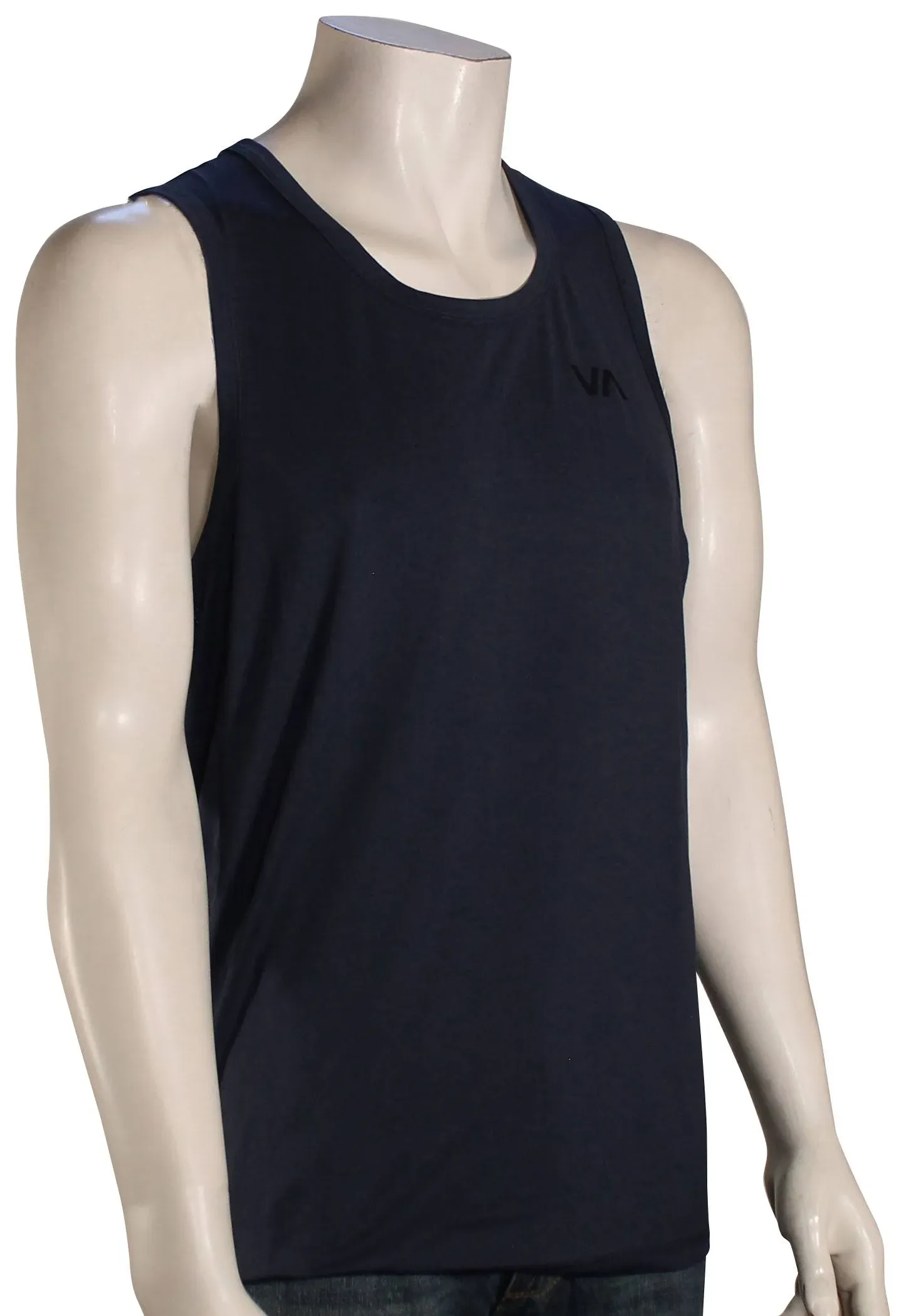 RVCA Sport Vent Tank Navy Heather