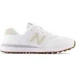 New Balance Women's 574 Greens V2 Golf Shoes - White (Size 7.5)