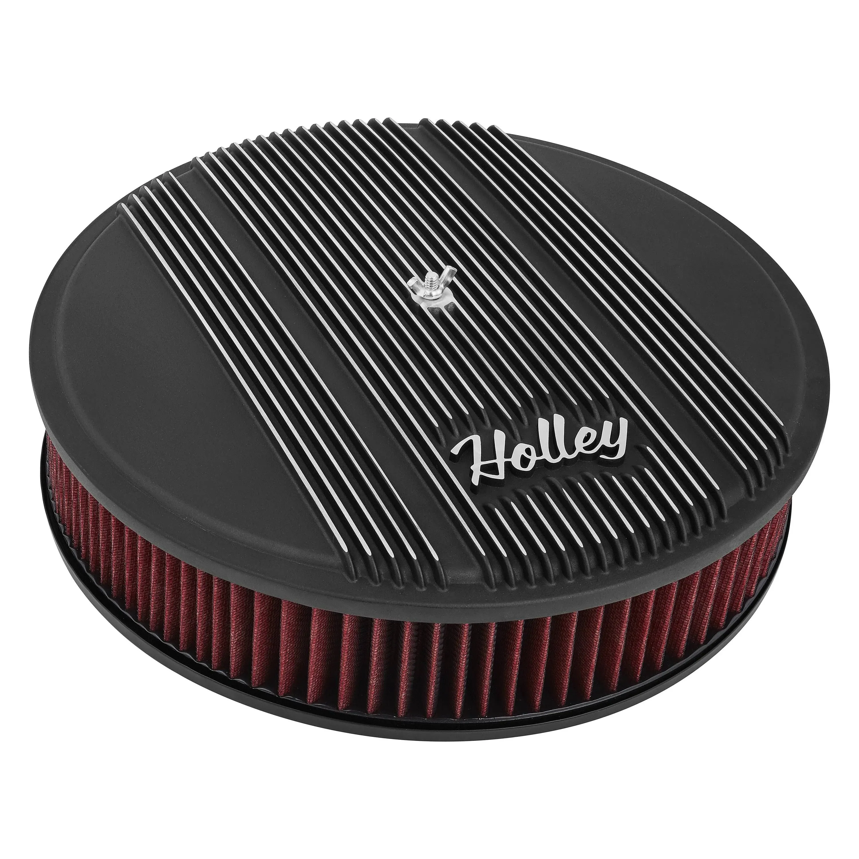 Holley 120-153 Round Finned Air Cleaner